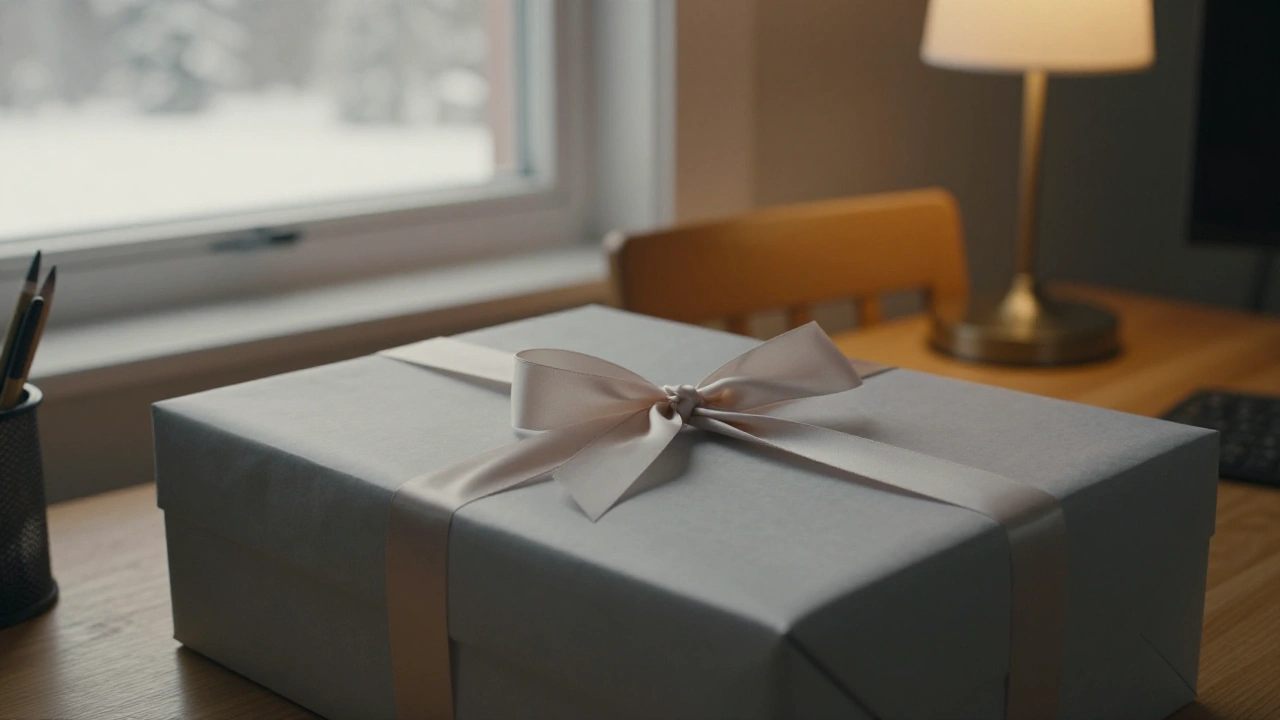 Gift box on a Calgary desk representing a no-wagering casino bonus offer